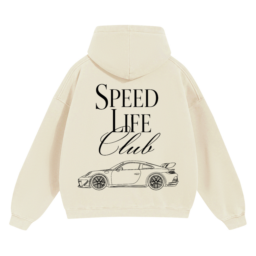 Hoodie SLC GT3RS (992) logo noir Unisex 460GSM