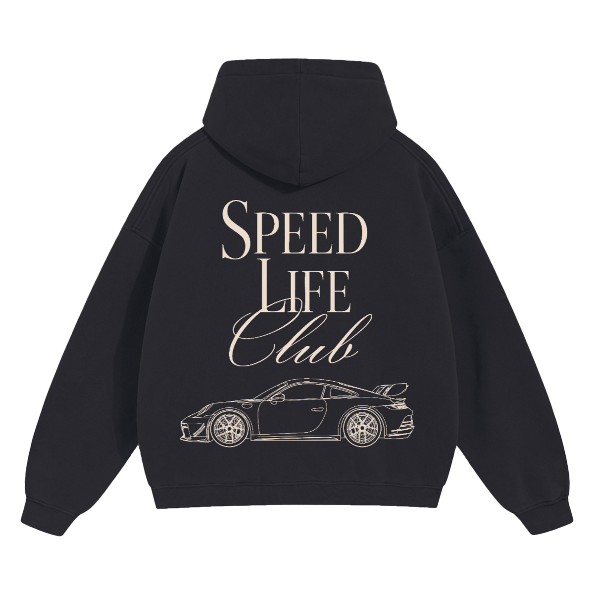 Hoodie SLC GT3RS (992) logo blanc Unisex 460GSM