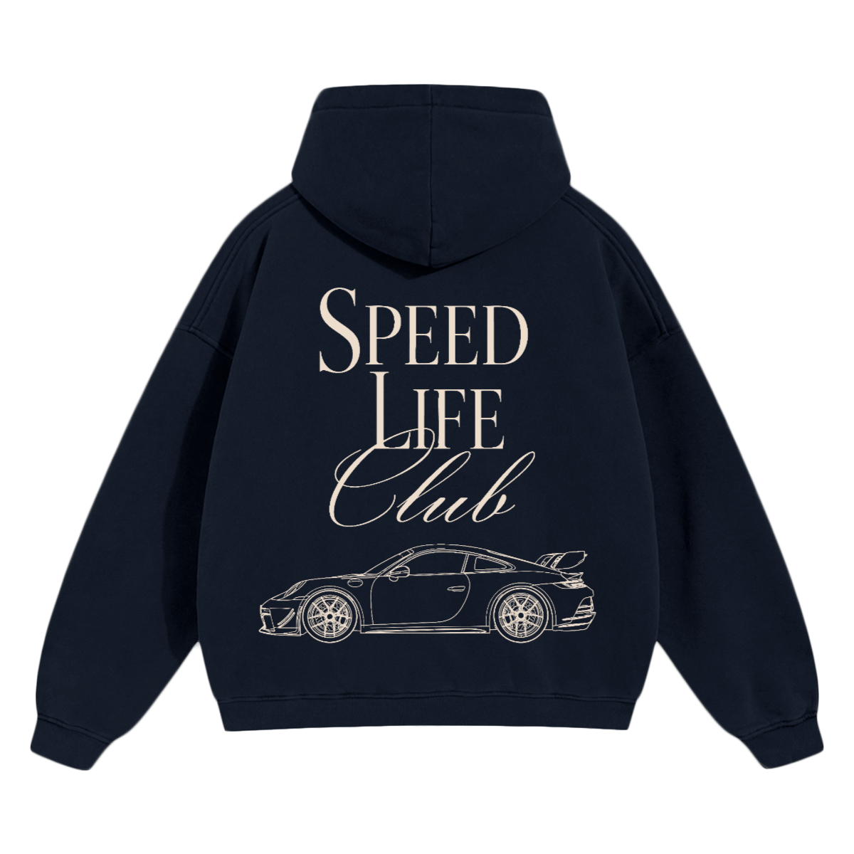 Hoodie SLC GT3RS (992) logo blanc Unisex 460GSM