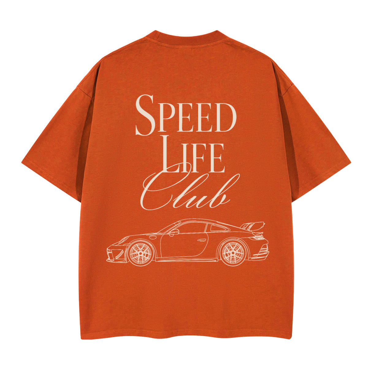 Tee-Shirt SLC GT3RS (992) Logo blanc Unisex