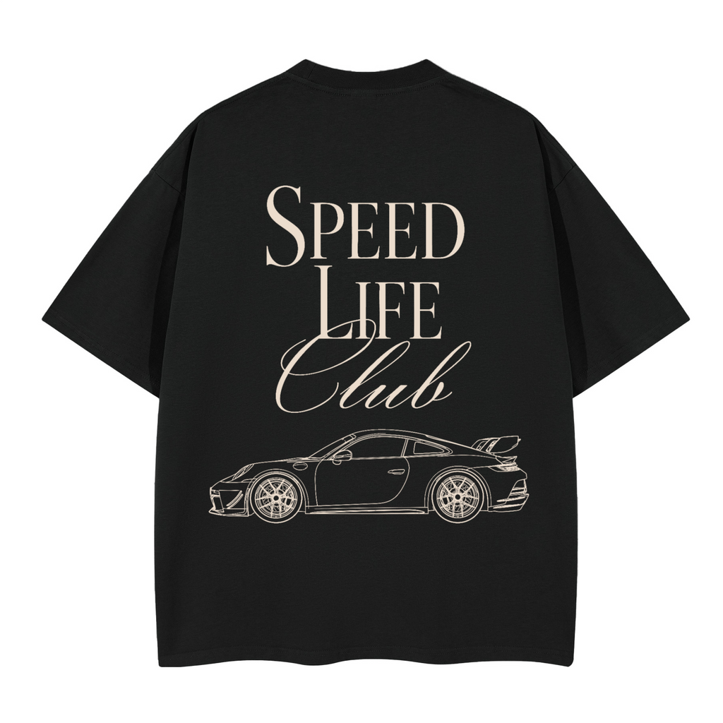 Tee-Shirt SLC GT3RS (992) Logo blanc Unisex