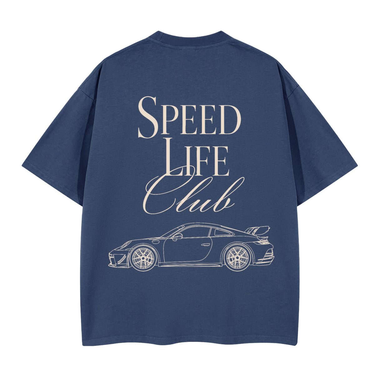 Tee-Shirt SLC GT3RS (992) Logo blanc Unisex