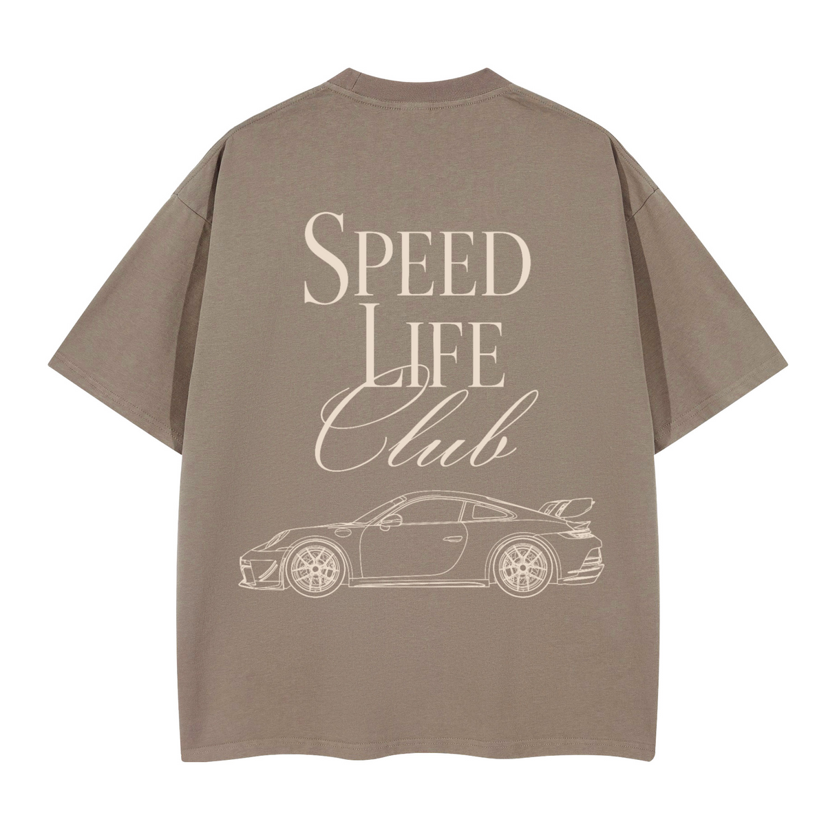 Tee-Shirt SLC GT3RS (992) Logo blanc Unisex