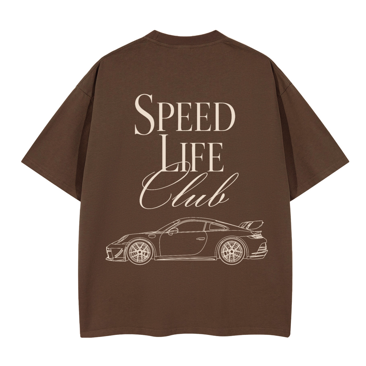 Tee-Shirt SLC GT3RS (992) Logo blanc Unisex