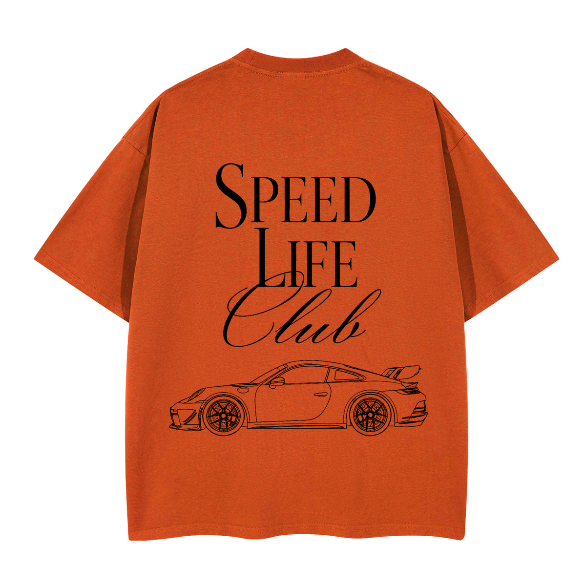Tee-Shirt SLC GT3RS (992) Logo noir Unisex