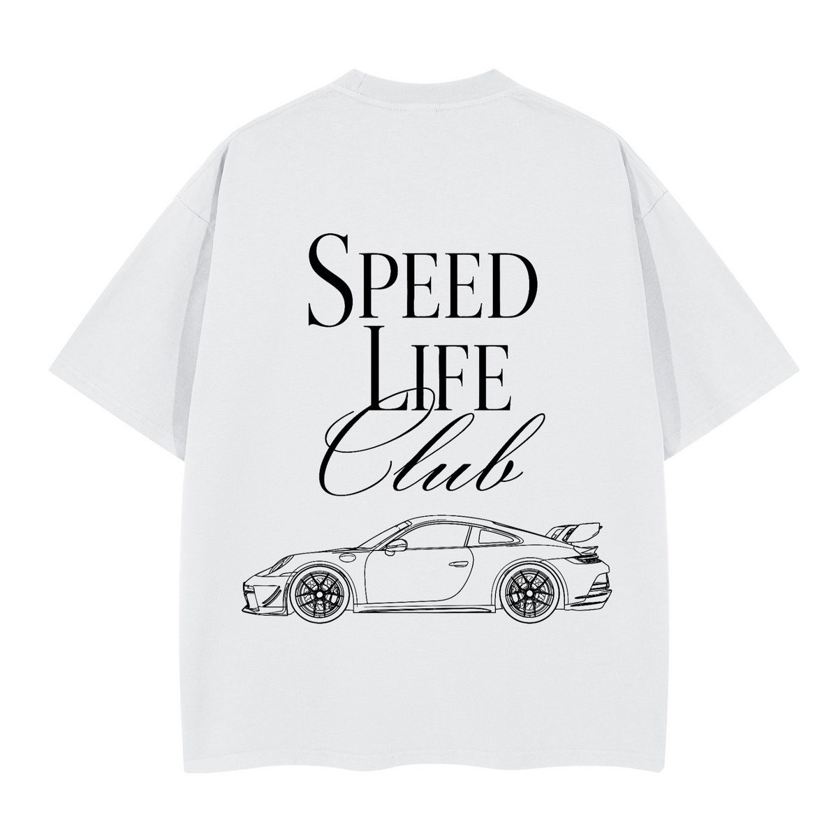 Tee-Shirt SLC GT3RS (992) Logo noir Unisex