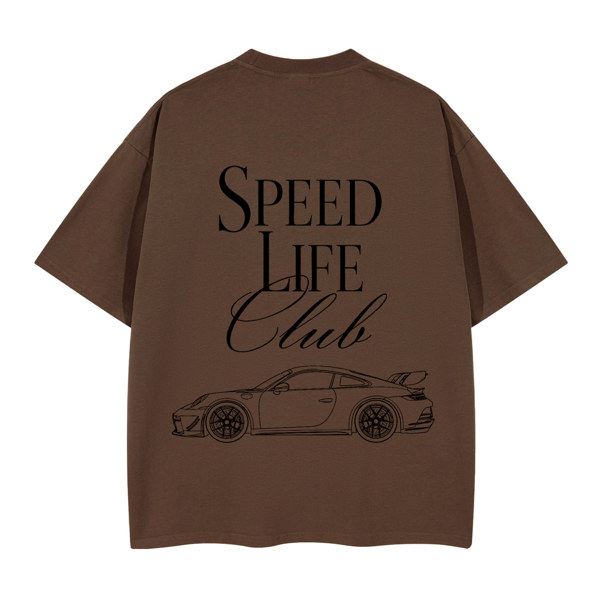 Tee-Shirt SLC GT3RS (992) Logo noir Unisex