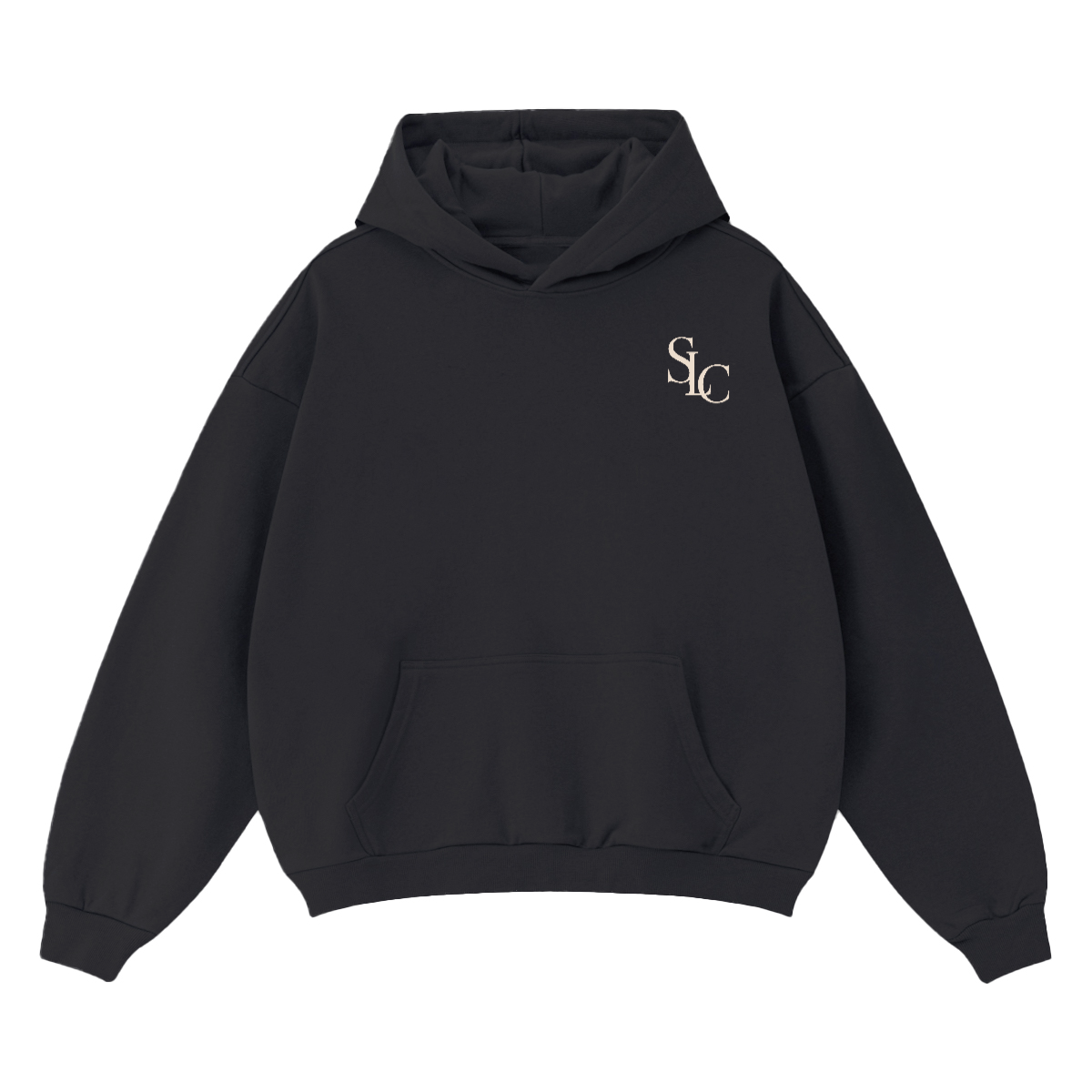 Hoodie SLC R34 GTR logo blanc Unisex 460GSM