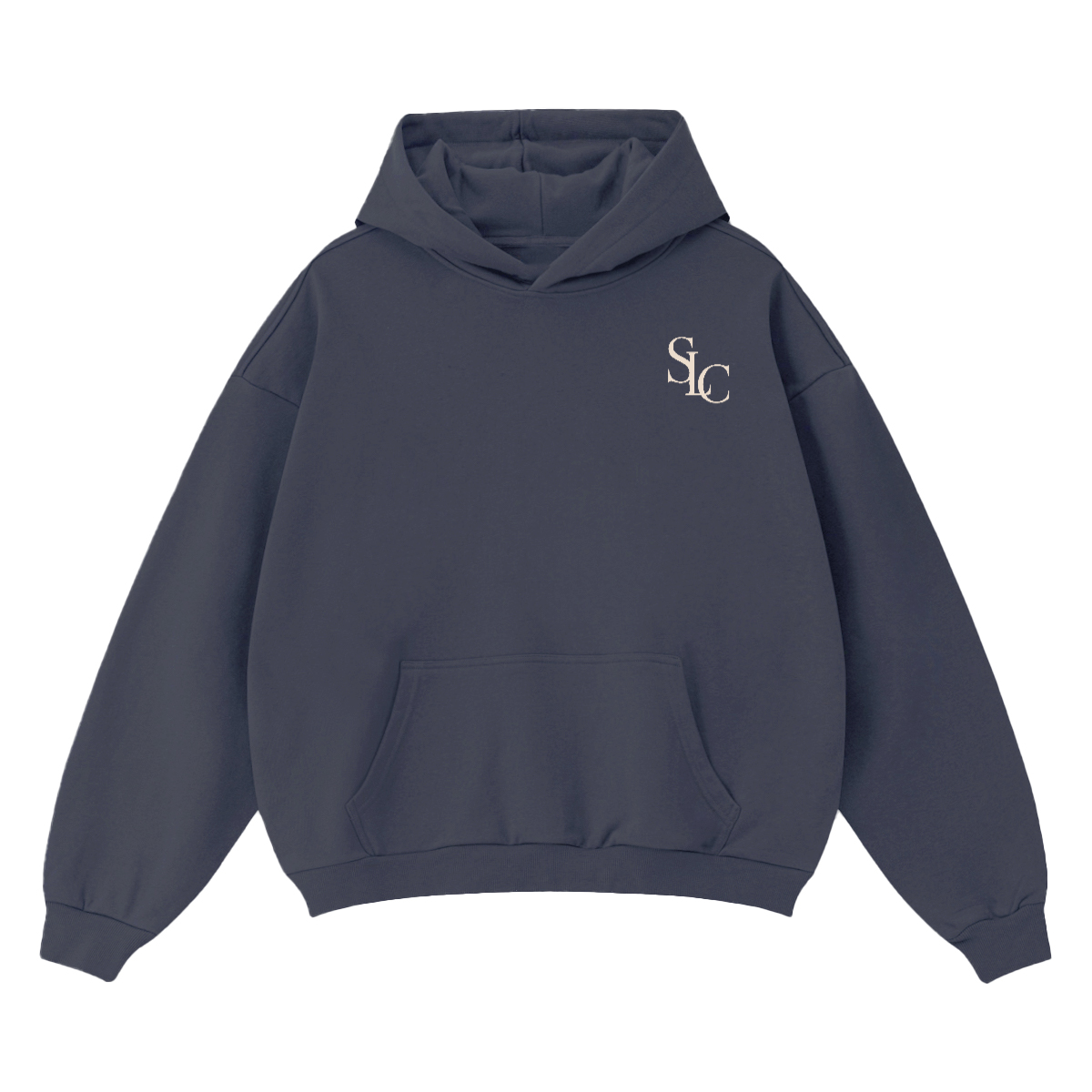 Hoodie SLC R34 GTR logo blanc Unisex 460GSM