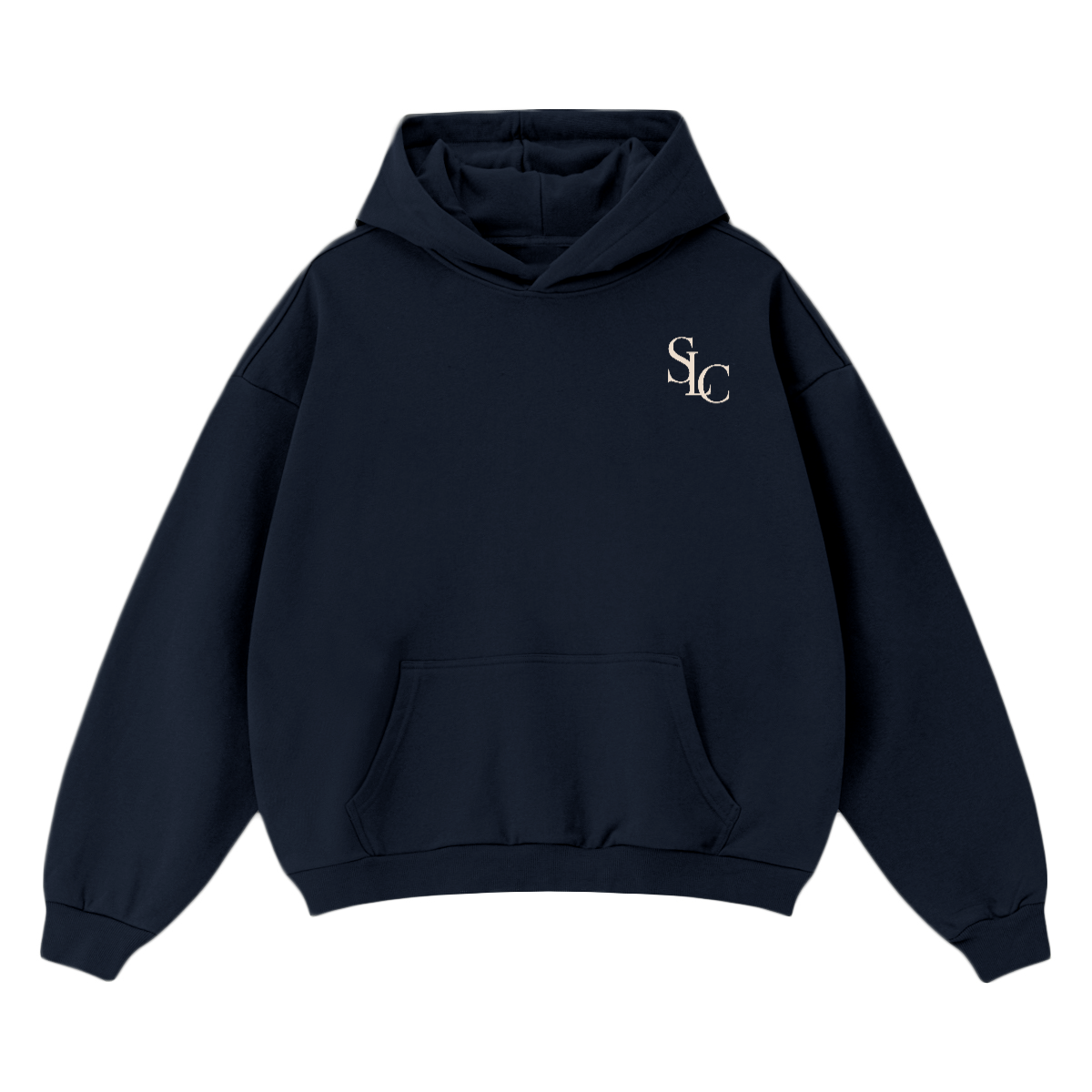 Hoodie SLC R34 GTR logo blanc Unisex 460GSM