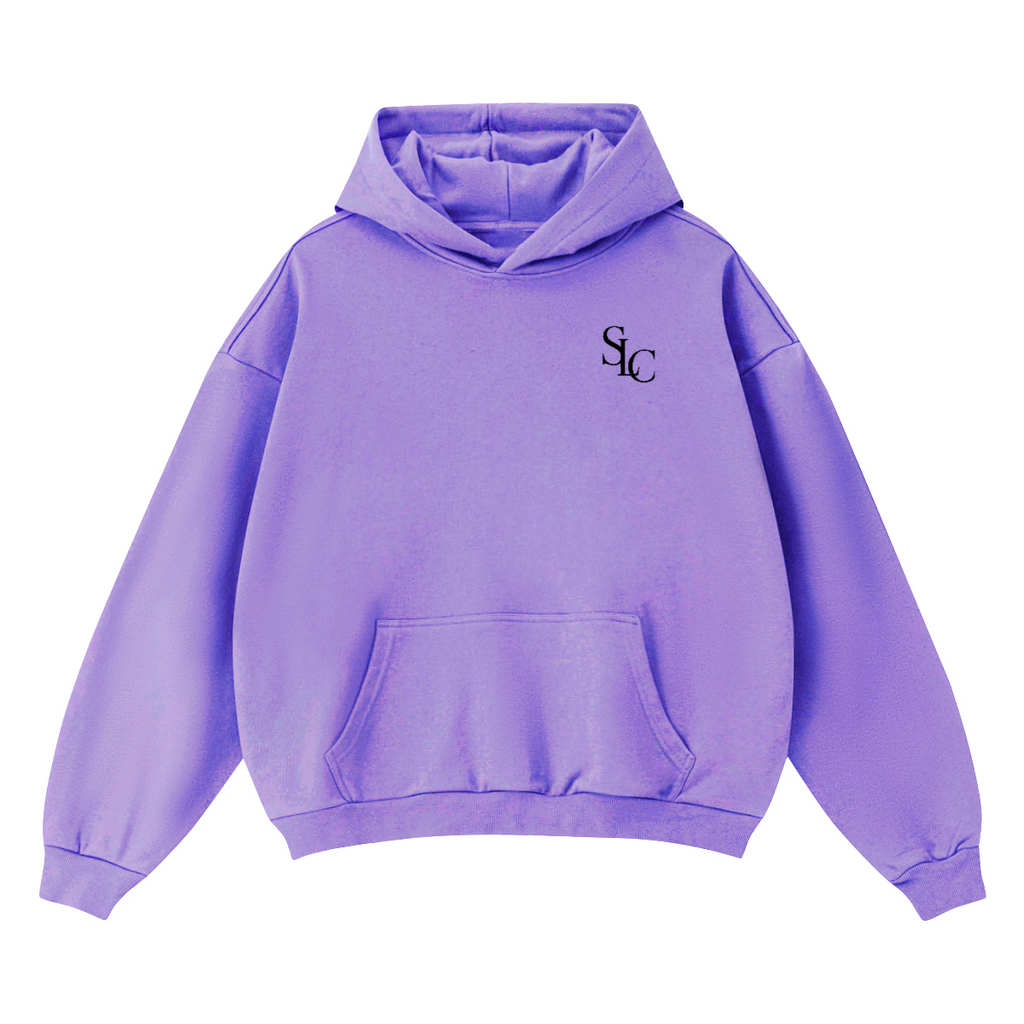 Hoodie SLC R34 GTR logo noir Unisex 460GSM