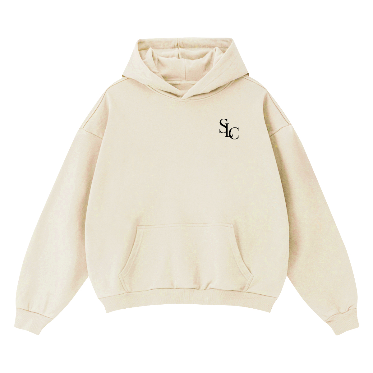 Hoodie SLC R34 GTR logo noir Unisex 460GSM