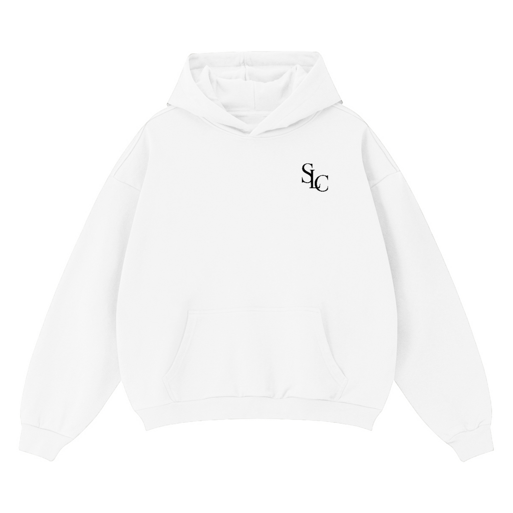 Hoodie SLC R34 GTR logo noir Unisex 460GSM