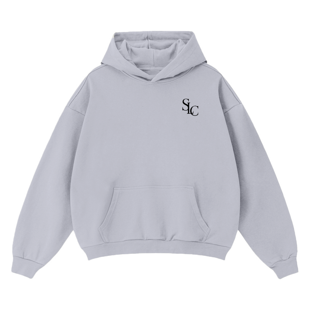 Hoodie SLC R34 GTR logo noir Unisex 460GSM