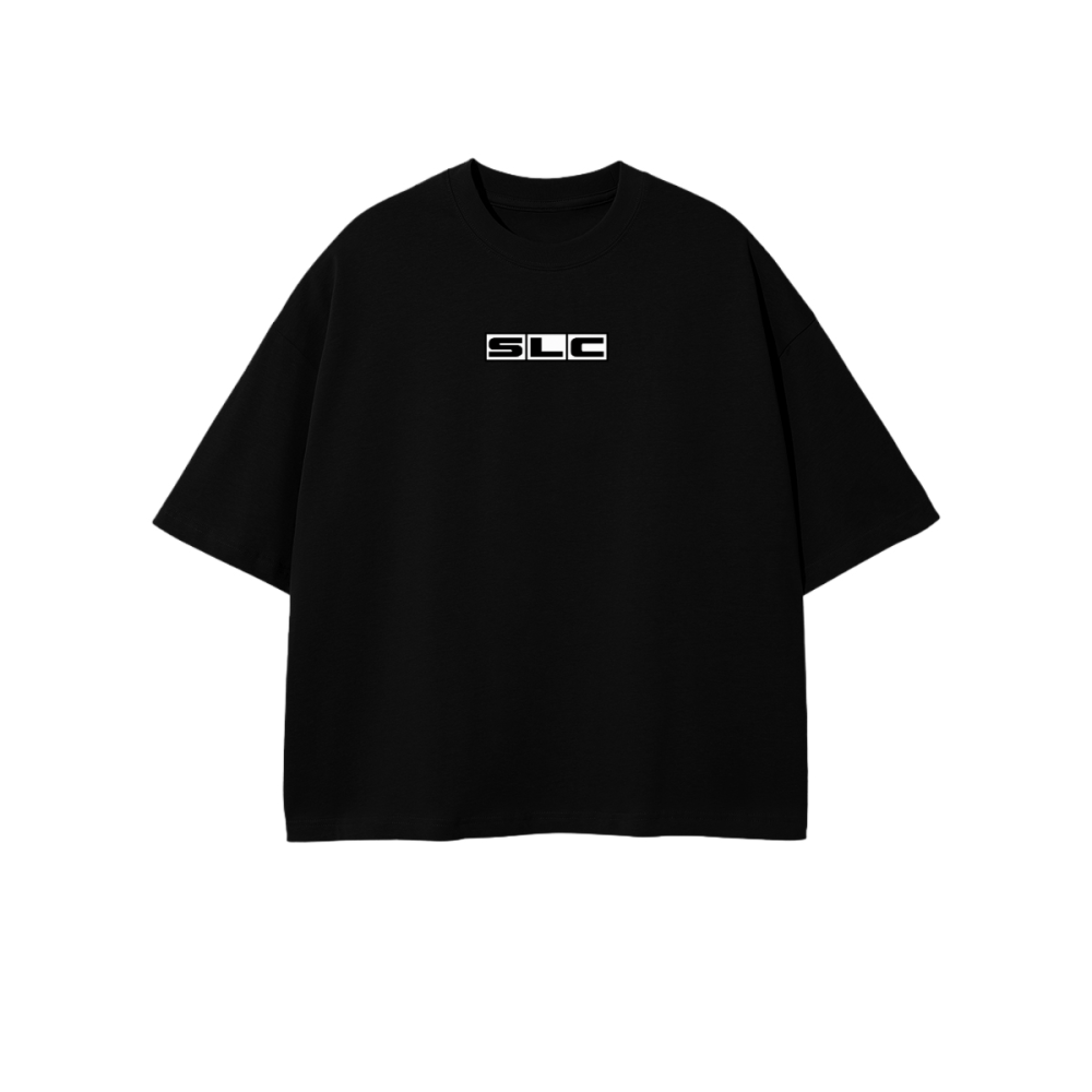TEE-Shirt SLC / HKS logo blanc