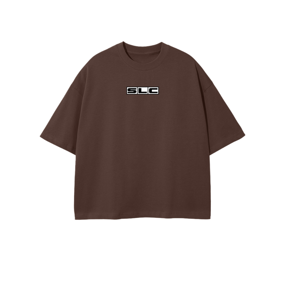 TEE-Shirt SLC / HKS logo blanc