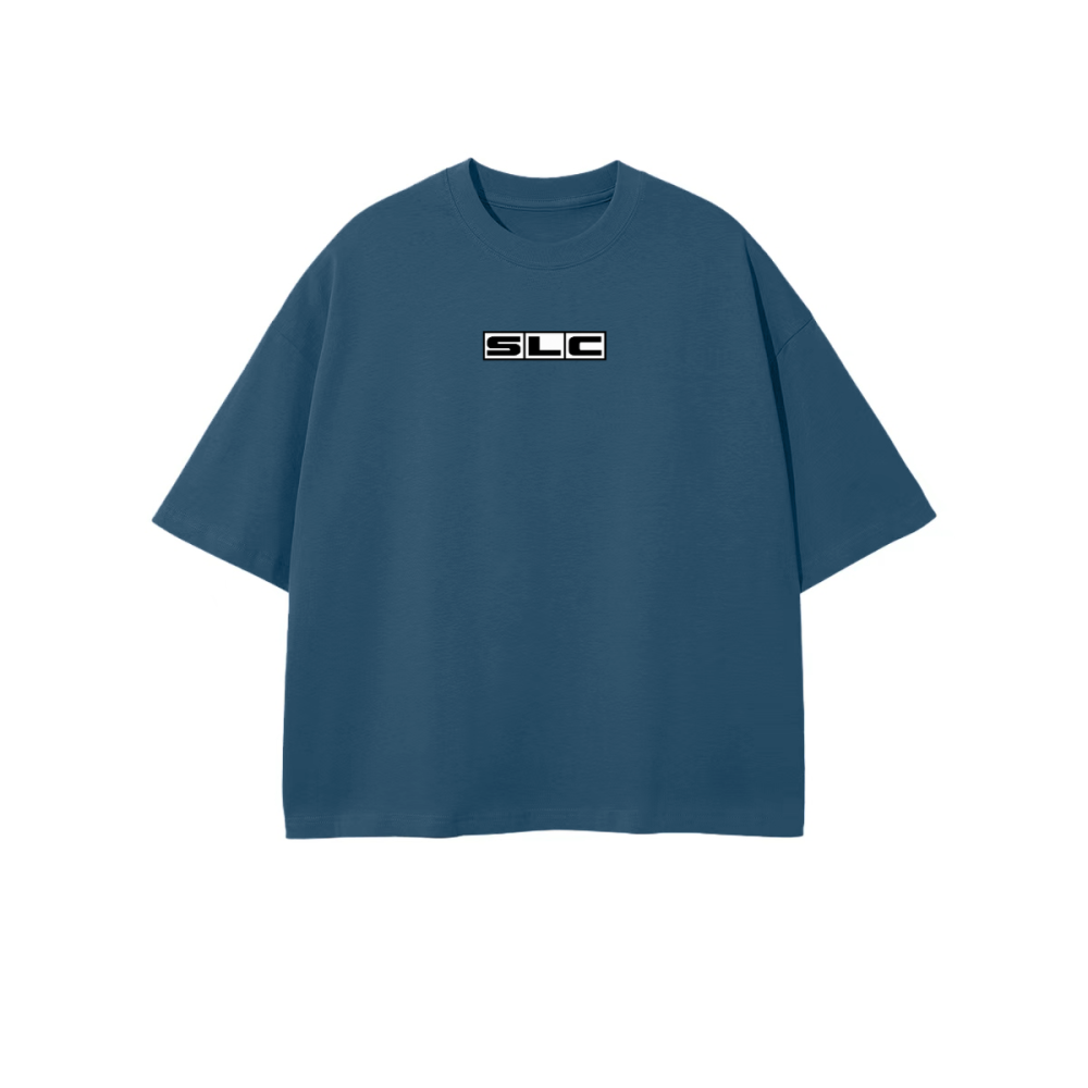 TEE-Shirt SLC / HKS logo blanc